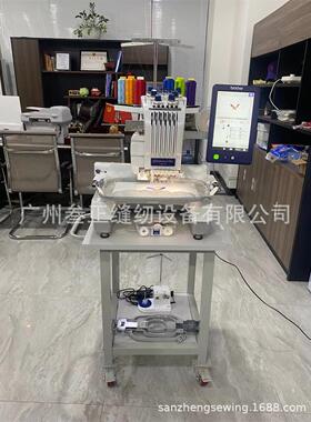 供应二手日本兄弟牌PR-670E电脑六线单头绣花机单头刺绣机