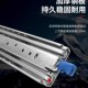 76宽工业重型导轨滑轨承重导轨三节抽屉轨道底装 岛台房车机柜滑轨