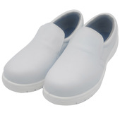 防静电白色安全劳保鞋 白色钢板包头PU无尘洁净室防砸防刺穿防护鞋