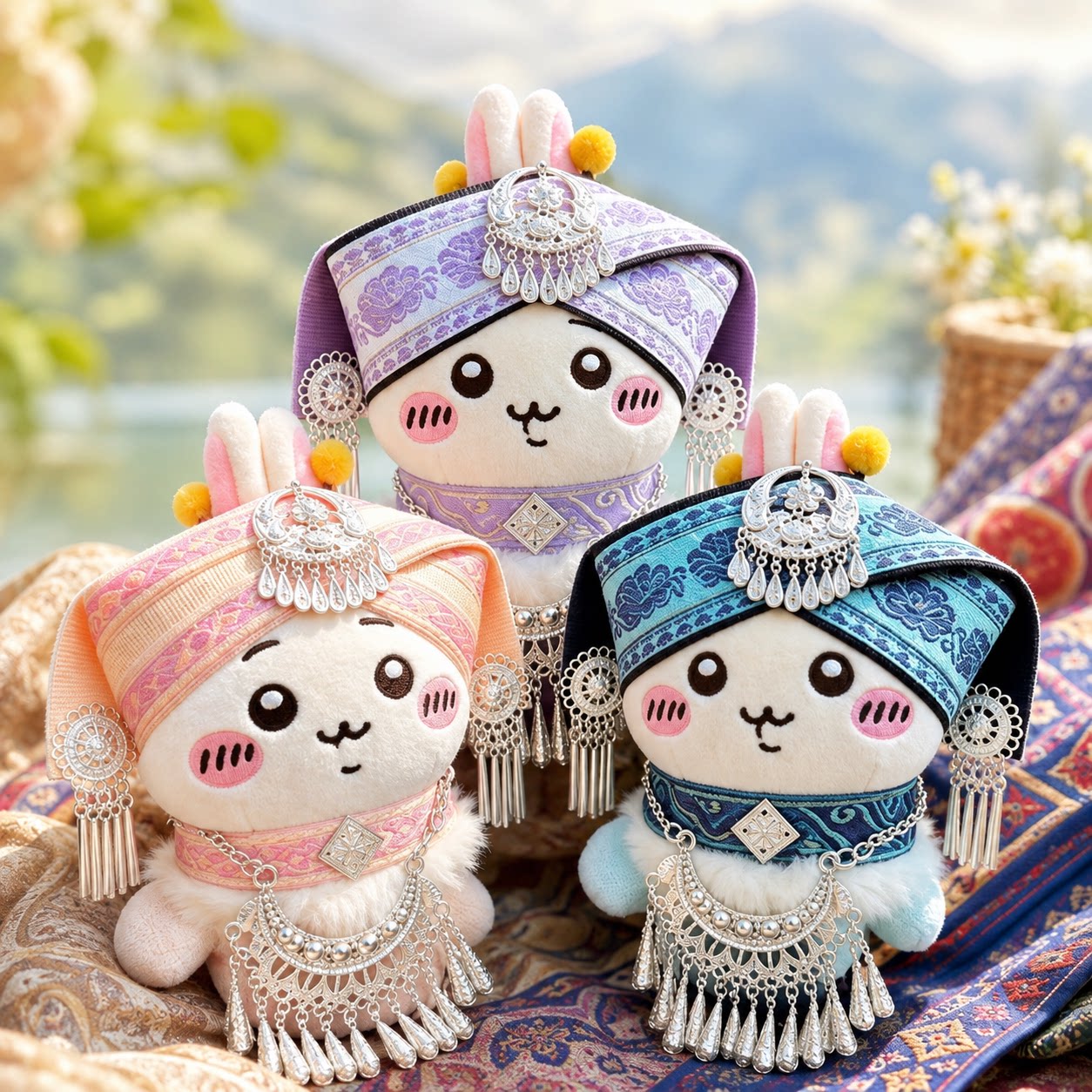 乌萨奇chiikawa玩偶挂件生日礼物图片