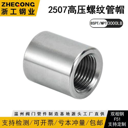 浙工钢业高压锻造双相钢管帽