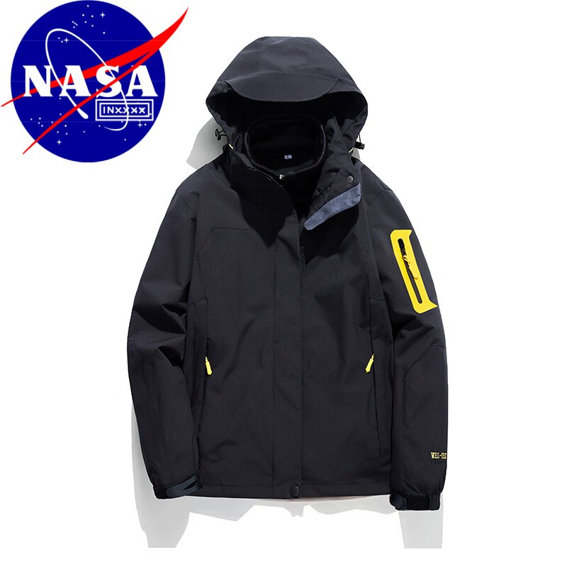 NASA联名三合一防水防风冲锋衣
