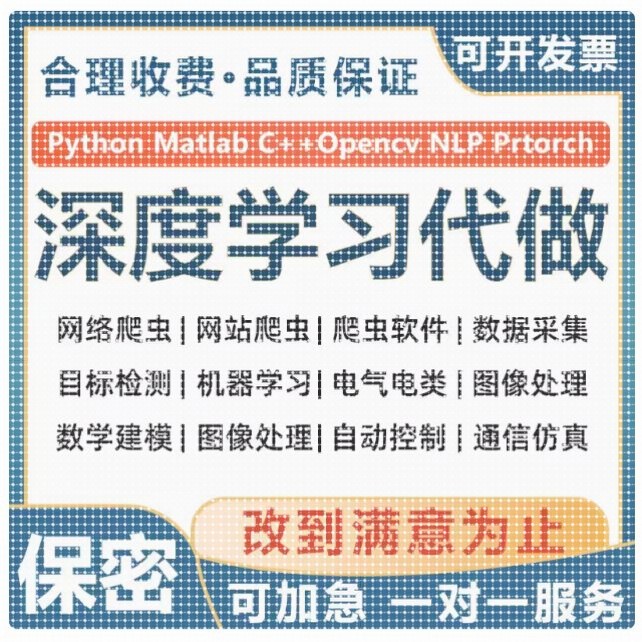 python代编机器opencv神经网络知识图谱图像分割深度学习算法创新