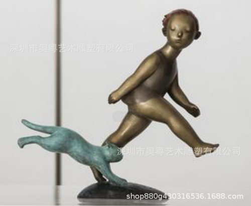 抽象人物雕塑大型落地摆件