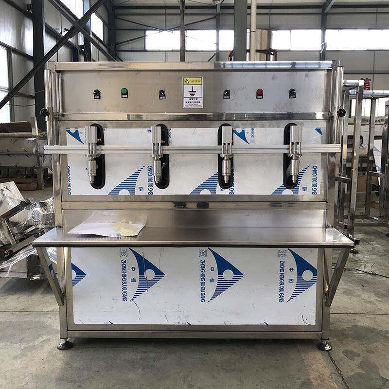 半自动柱塞灌装机洗衣液洗洁精洗手液水溶蜂蜜凝胶灌装机