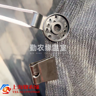 包邮温室园艺大棚配件遮阳网挂钩专用黑色塑料网扣拖幕线拉幕勾子