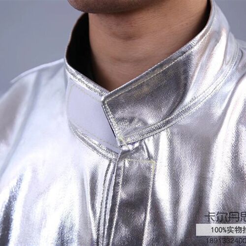 劳卫士耐高温1000度铝箔大衣 隔热防护服 消防防火防烫大衣冶冻衣