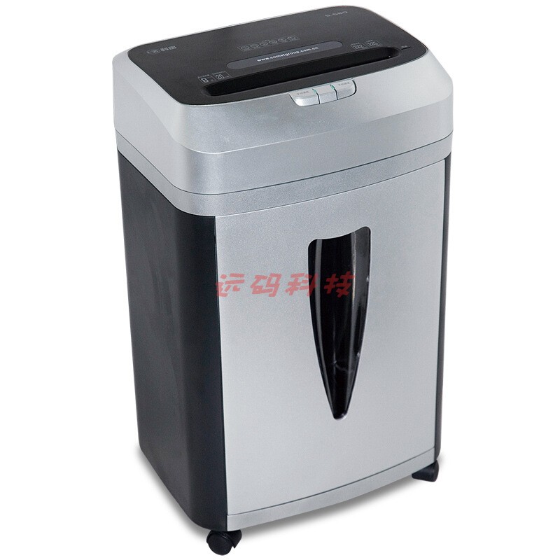 科密S-580碎纸机2级保密办公商用单次8张 持续20分钟 20L 可碎卡