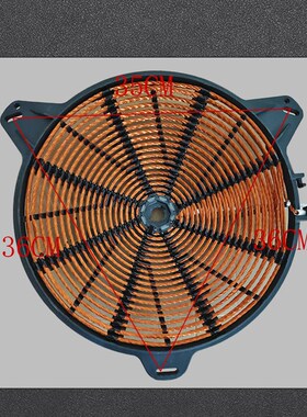 商用电磁炉平炉凹炉线盘8/12/15/20/25/30KW380V改装汤炒锅通用
