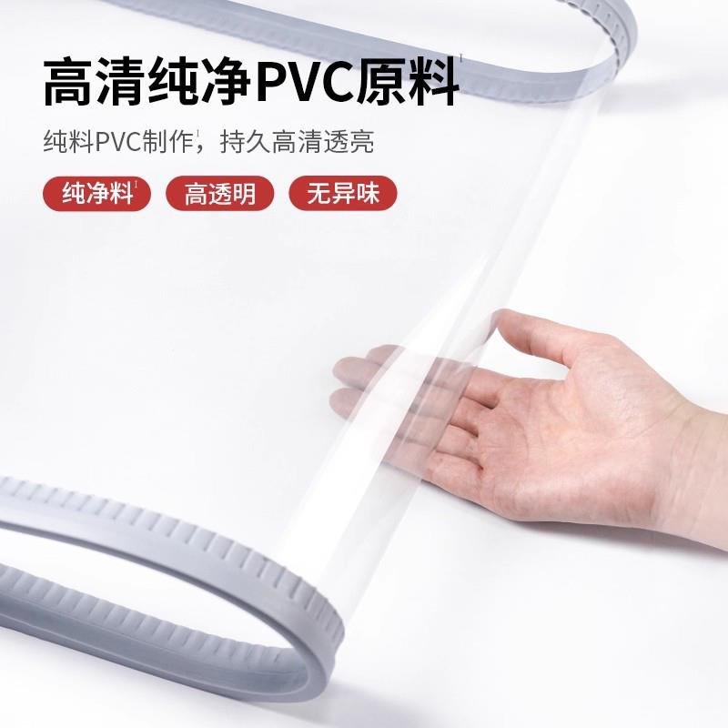 夏季火锅店餐馆大门pvc空调软门帘隔断挡风防走冷气透明自吸商用