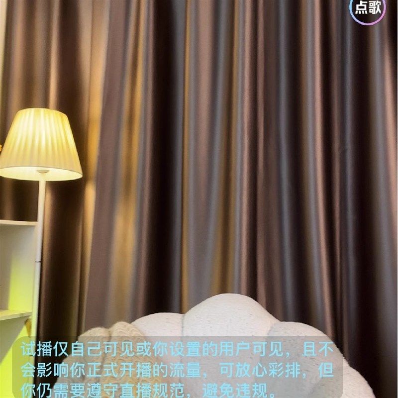 直播窗帘背景高级感主播背景布钢琴背景粘贴魔术贴网红女主播背景