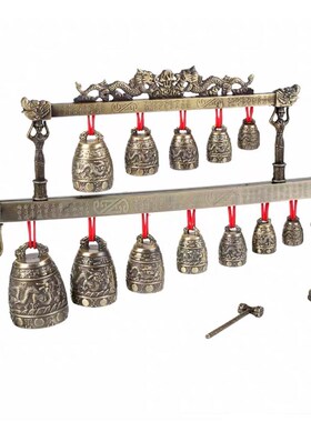 采耳辅助道具设备编钟大铃铛乐器西安兵马俑工艺品旅游纪念品摆件