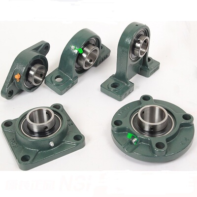 带座外球面轴承 UCT201 202 203 204 205 206 207 208 T型滑块座