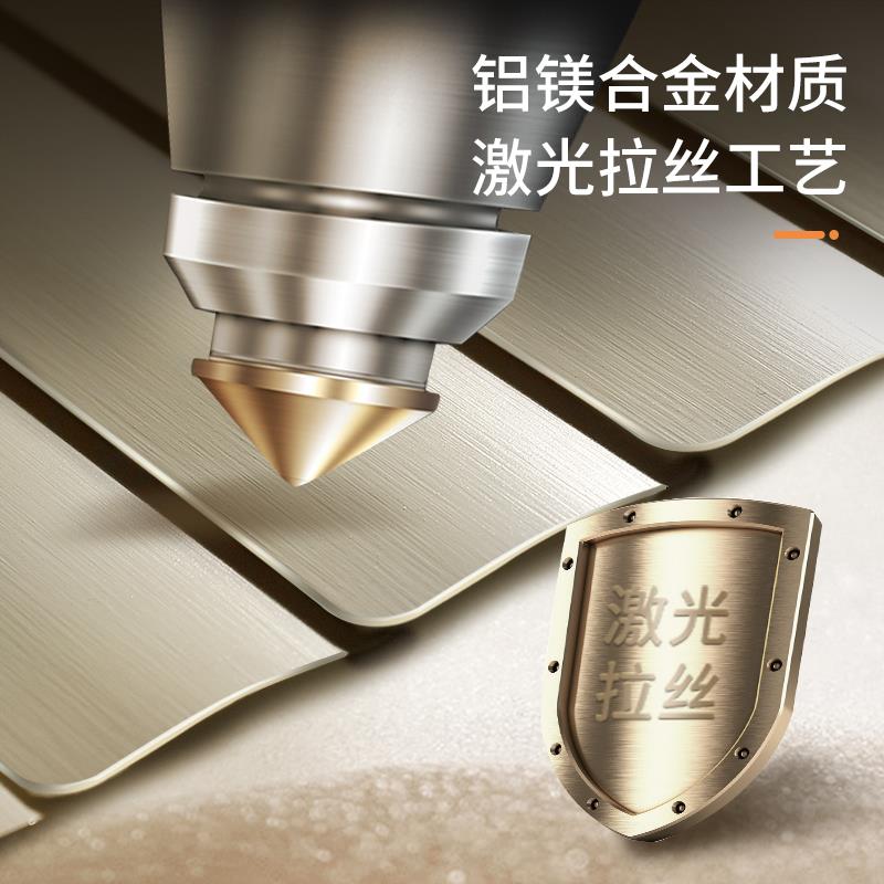 贵品拉丝百叶帘免打孔浴室厨房卫生间2026新款窗帘拉卷式防水遮阳