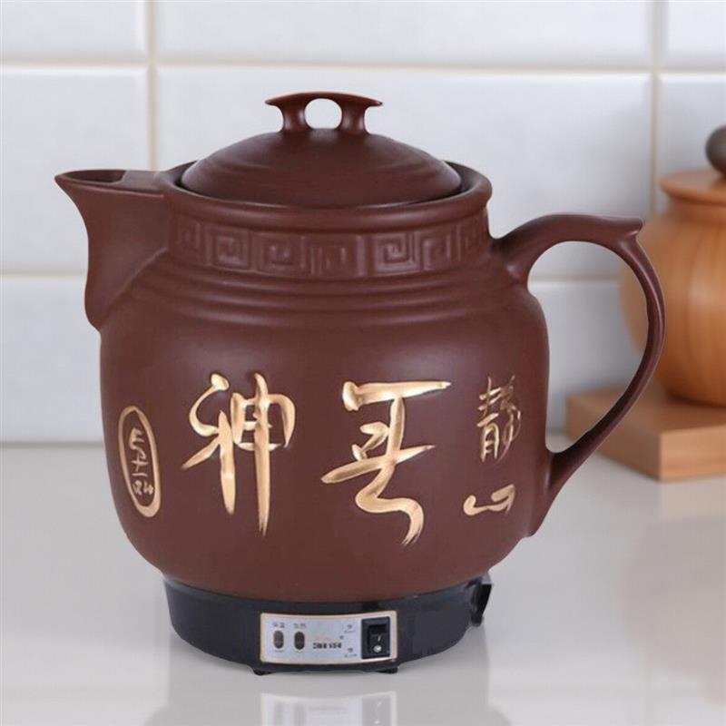 4-20L陶瓷紫砂全自动中药壶煎药壶熬药壶煮药壶电砂锅大容量