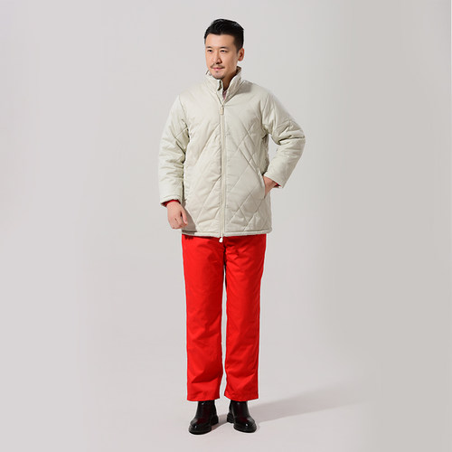中石油冬季棉服2022款油田大衣加厚套装工作服防静电工厂车间保暖
