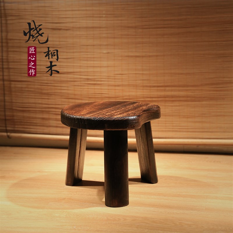 复古穿鞋凳矮凳多功能小凳子实木凳换鞋儿童坐家用客厅成人用凳子