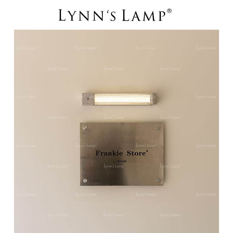 Lynns立意 中古包豪斯壁灯 极简复古客厅卧室书房氛围感装饰灯具