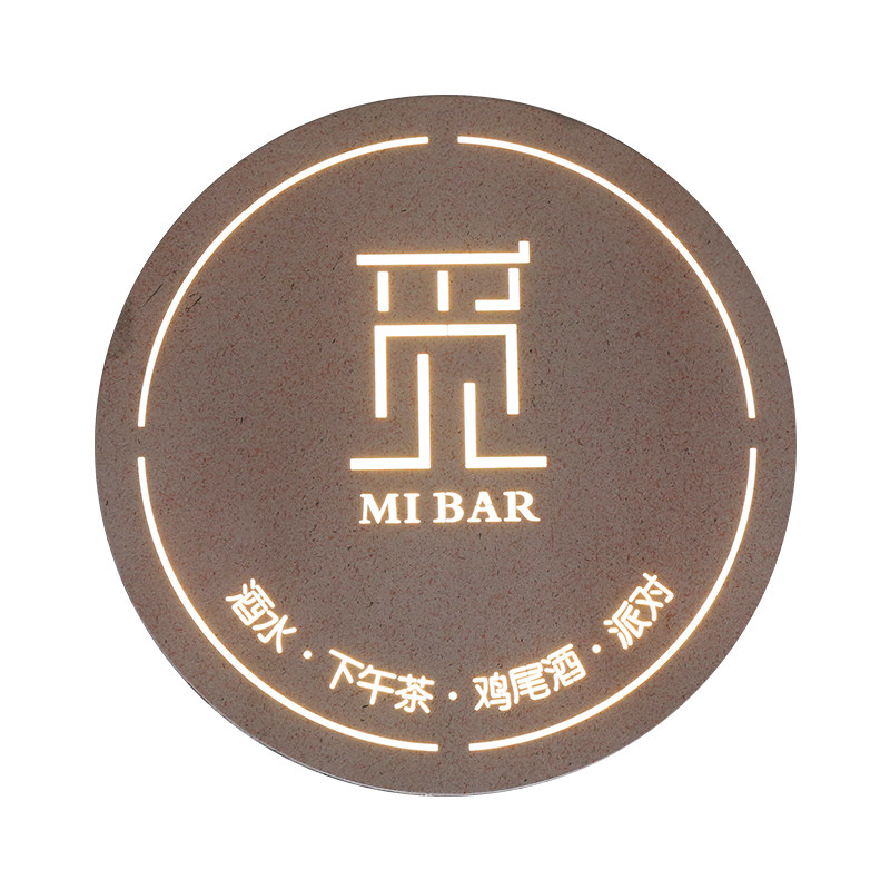 大理石烤漆灯箱创意镂空广告牌户外防水展示牌发光字门头招牌定做