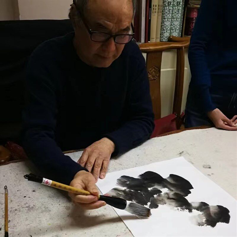 款云步月兼豪斗笔套装书法行书隶书楷书行草国画花鸟山水人物毛笔