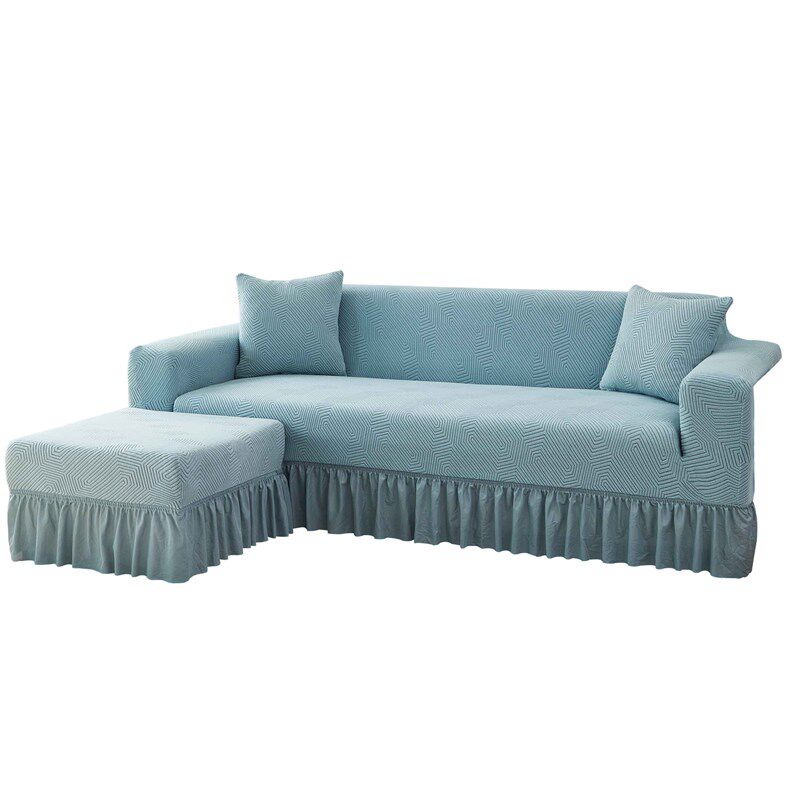 裙边沙发套罩全包万能通用型客厅老式布艺弹力脚踏盖布高级感秋冬