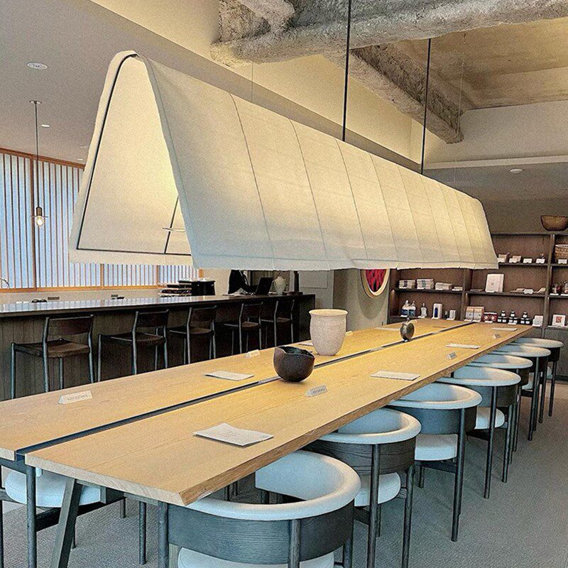 日式创意侘寂酒店餐厅禅意茶室吧台吊灯商用餐饮咖啡奶茶店工程灯