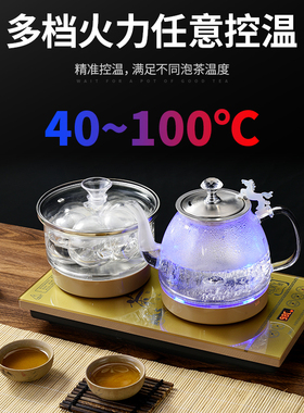凤朗 D306全自动底部上水电热烧水壶一体电磁茶炉茶具