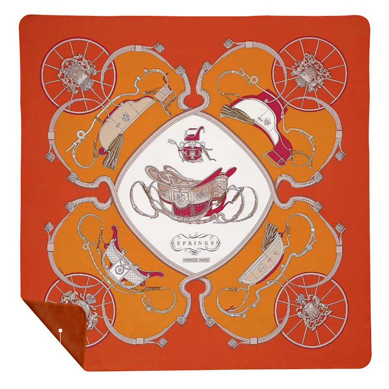 北欧沙发酒店轻奢搭毯双层飞机绒毯居家旅行休闲毛毯单人毯子礼品