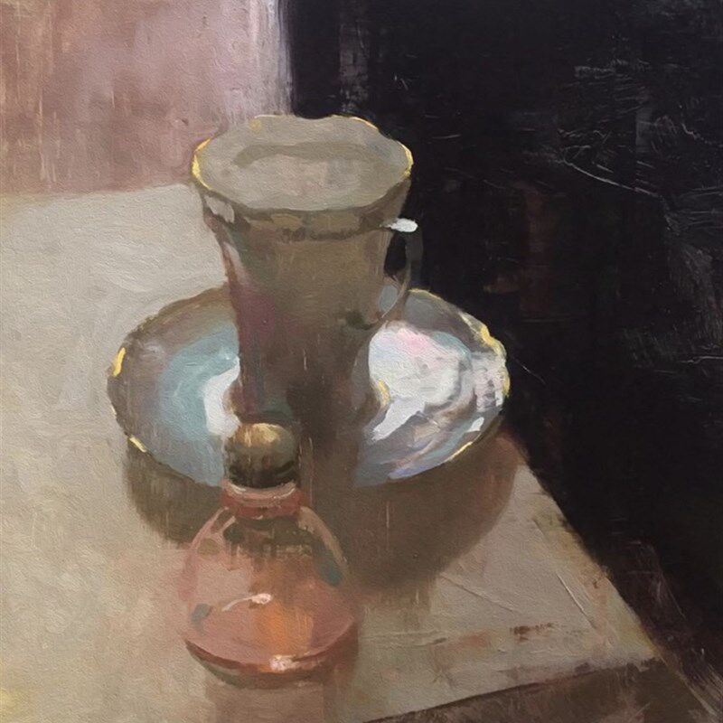 【NEW!重磅新品】铝合金框/留白卡纸/北欧小众油画精致摆件装饰画
