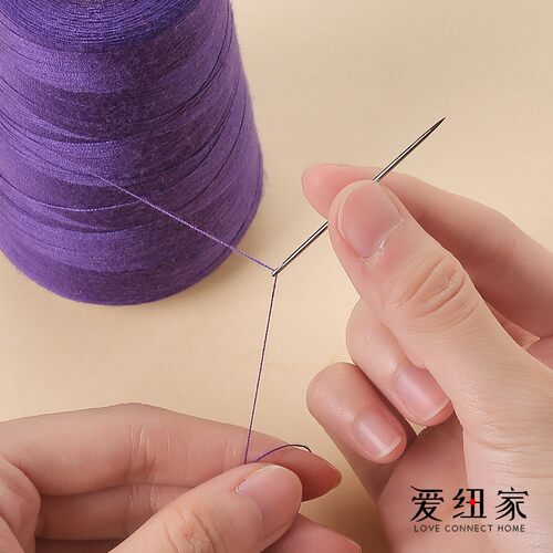 家用彩色缝纫线402缝纫机线手工缝衣线高强度402涤纶3000码手缝线