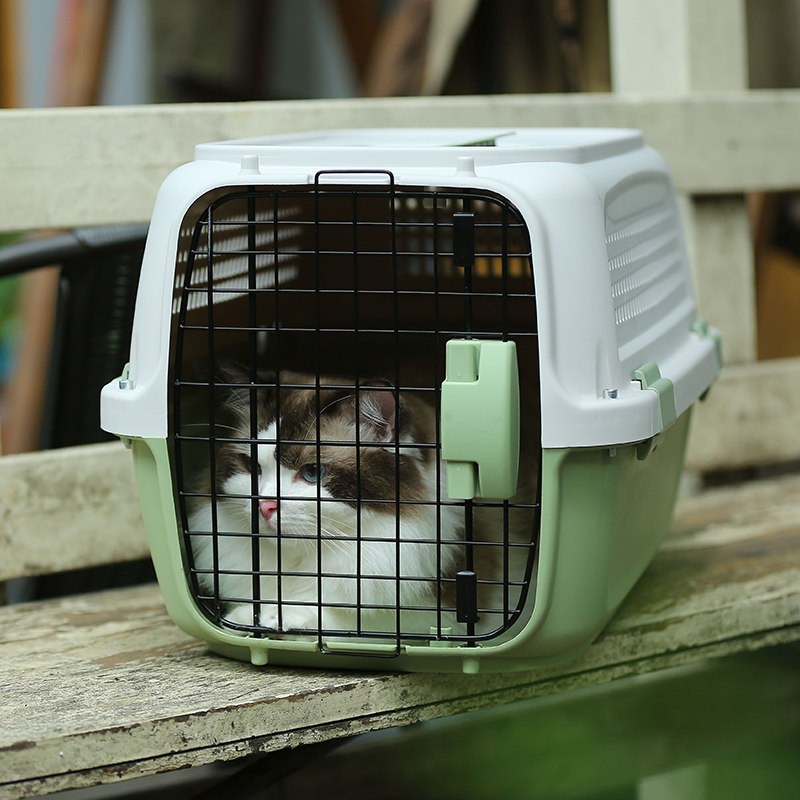 宠物航空箱猫咪狗小型犬托运箱运输手提猫笼便携外出猫箱子宠物笼