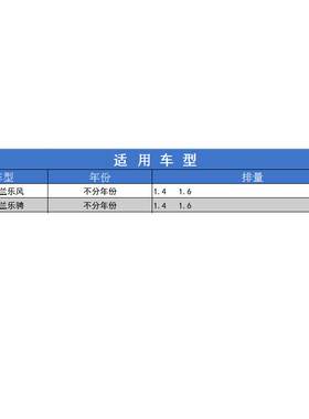 适配05 06 07 08 09 10款雪佛兰乐风1.4 1.6乐骋空调滤芯空气格