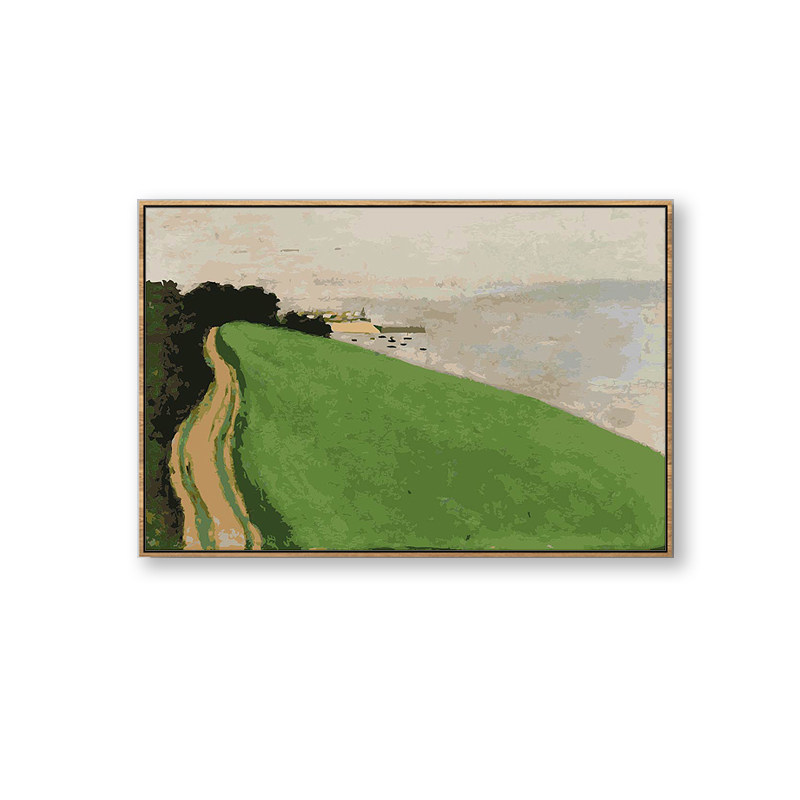 世界名画法式挂画DIY填色数字油彩画欧式客厅卧室文艺风景装饰画