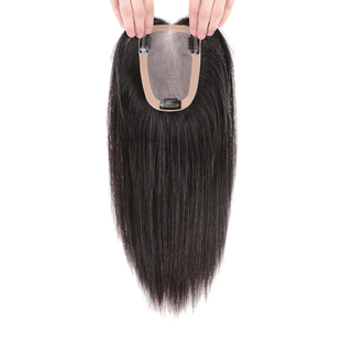 假发片增发量蓬松假发女长发无痕全手织遮白发头顶补发片女士真发