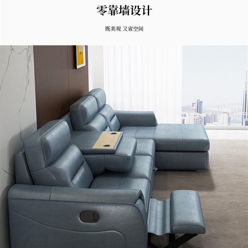 麦吉纳新款功能沙发布艺多功能科技布头等太空舱懒人北欧拉床沙发