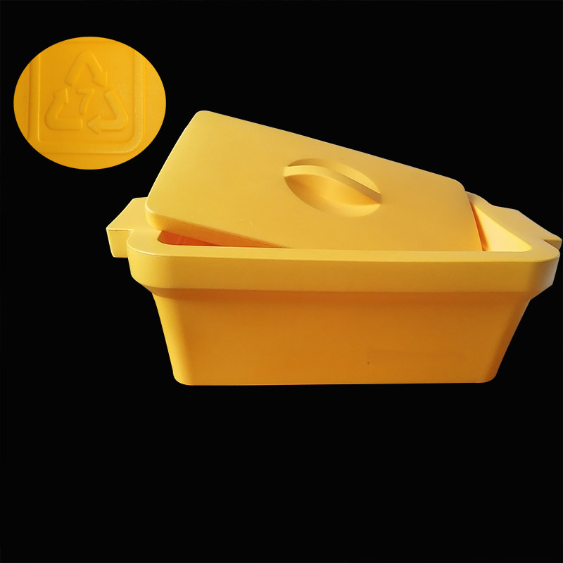 实验室用降温方形冰盒小号/中号/大号/干冰冰盒/液氮盒/冰盒/冰桶