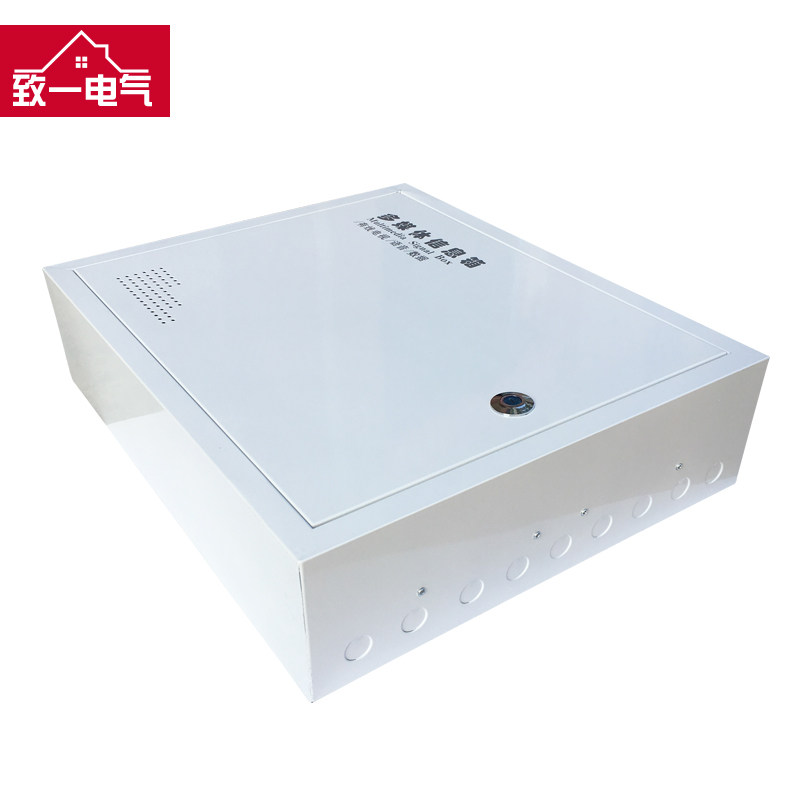 明装弱电箱家用多媒体信息箱600*500*150网络箱集线箱挂墙式大号
