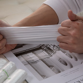 桌面小号垃圾袋 30x30cm加厚车载家用一次性迷你垃圾塑料袋子