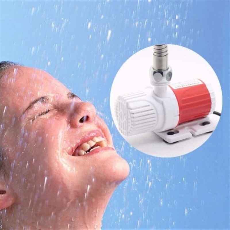宿舍洗澡水泵淋浴器家用洗头床专用潜水泵12V无刷电机电压户外用