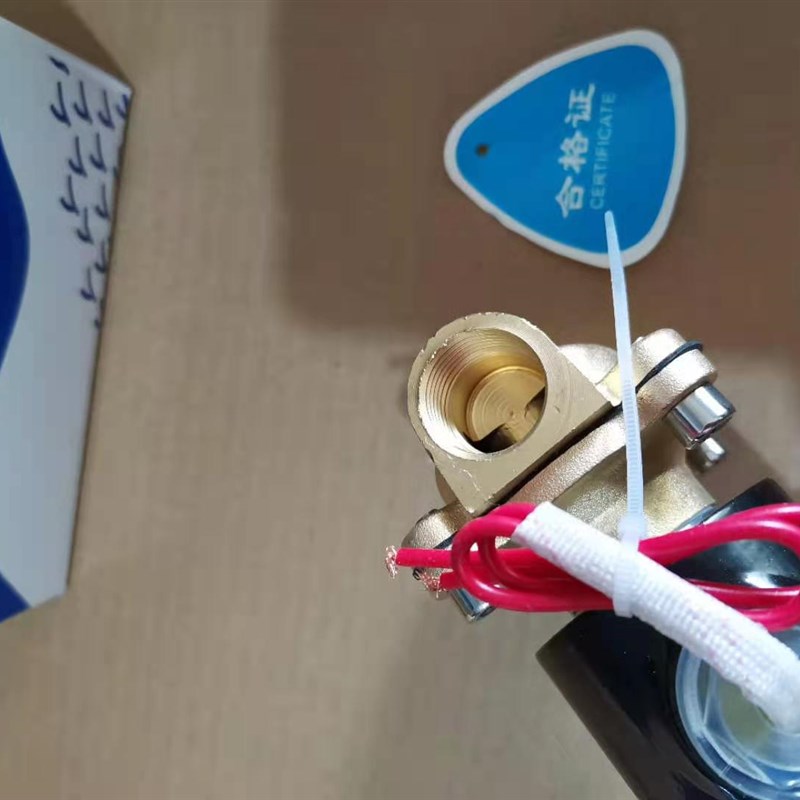 格美售水机配件小区取水机 松浦出水电磁阀220V常闭2w-160-15