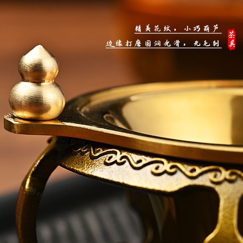 304不锈钢茶漏茶具配件高档茶滤滤茶器茶叶过滤器组合过滤网托架