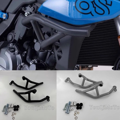 适用铃木GSX-8S摩托车GSX800RQ护杠保险杠发动机防撞杠改装配件