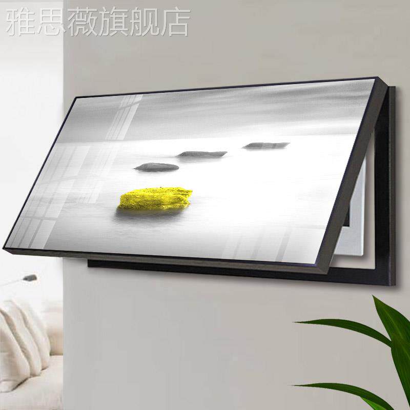 网红大尺寸电表箱装饰画配电箱电现代装饰画