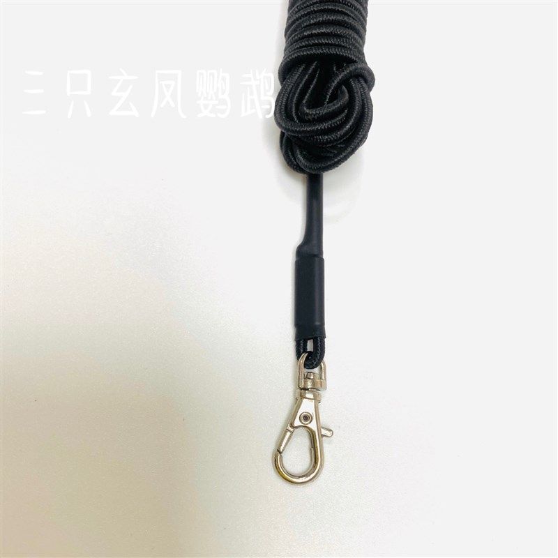 三只玄凤鹦鹉宠物鸟鹦鹉八哥单根手绳搭配衣服尿裤脚环使用定制