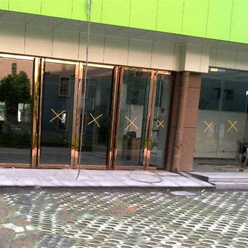 厦门办公室隔断玻璃门定制无框钢化玻璃店面玻璃门地弹簧包不锈钢