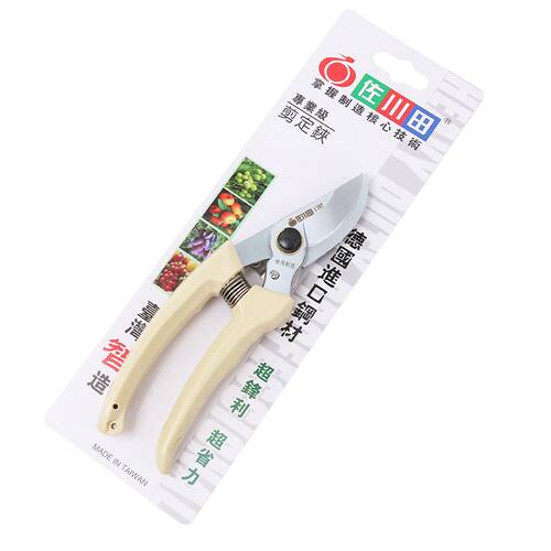 佐川田130剪枝剪刀果树修枝剪不锈钢树枝修枝剪采摘水果花木剪刀