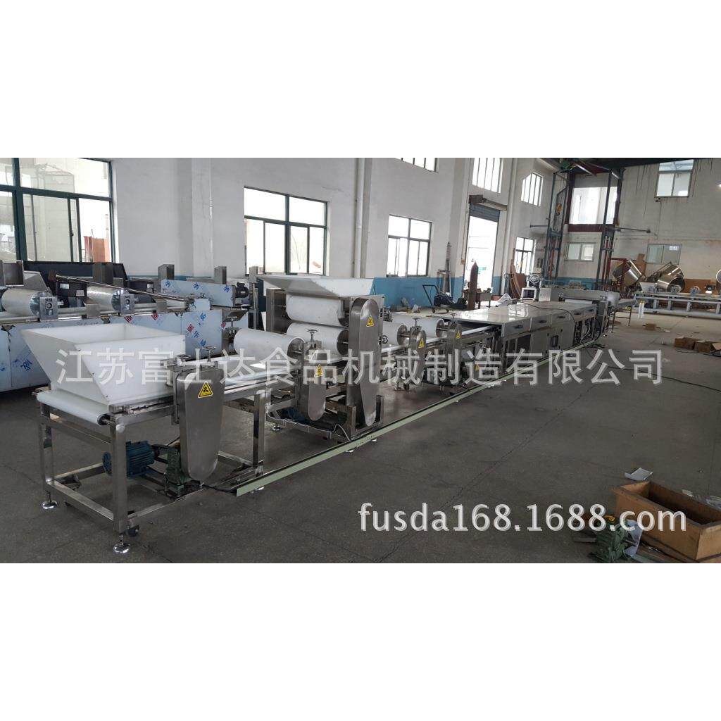 大量供应牛轧沙琪玛设备 牛轧烤芙条机械 牛轧奶芙生产线