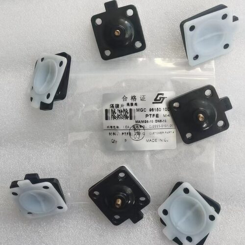 配套盖米DN8-10隔膜阀PTFE+EPDM耐高温耐腐蚀分层隔膜片M4卫生阀