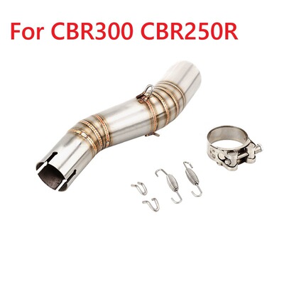 适用摩托车17-22年CBR250RR改装排气管CBR250R中前段CBR250全段