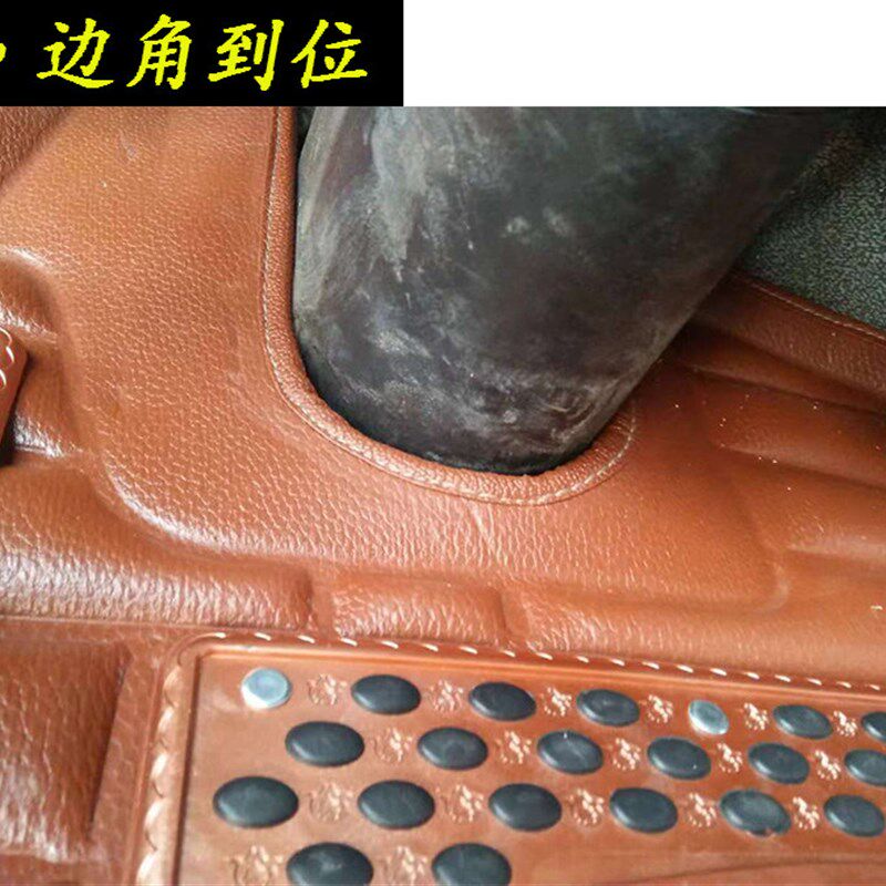 18新款包邮豪沃轻卡连体全包围压痕脚垫豪沃悍将统帅专用皮革脚垫
